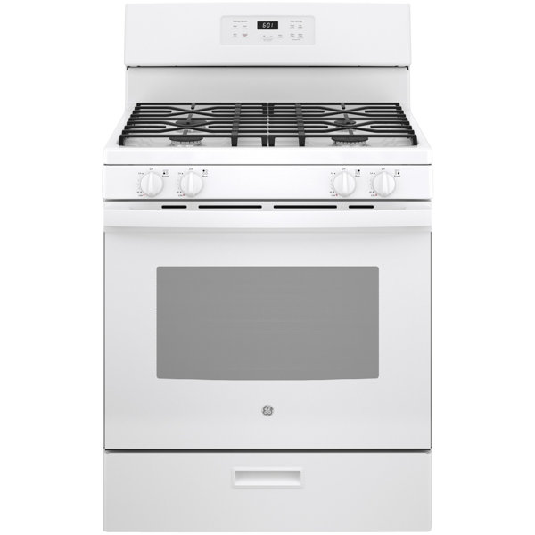 GE Appliances 30" 4.8 Cubic Feet Gas Freestanding Range & Reviews Wayfair